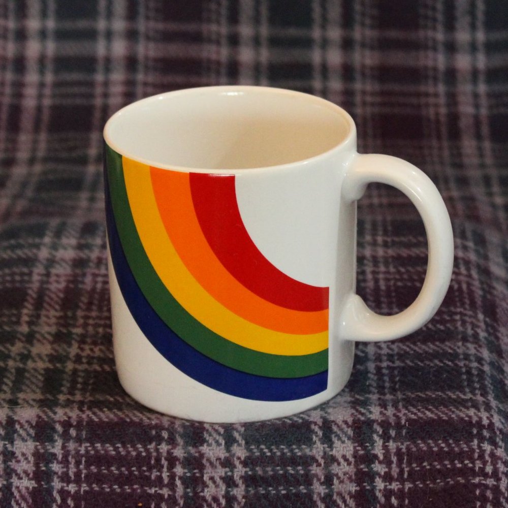 FTD Rainbow Ceramic Coffee Mug